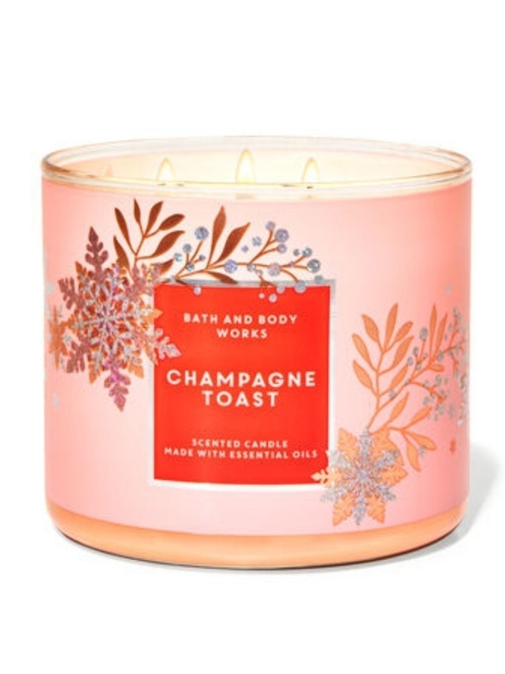 CHAMPAGNE TOAST 3-WICK CANDLE